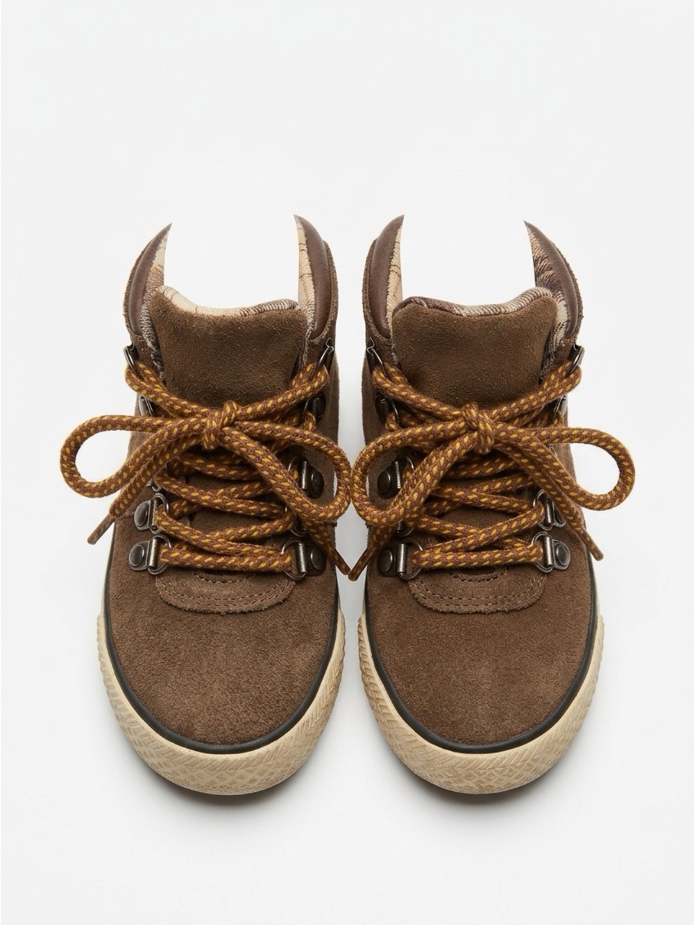 Next Toddler Brown Suede Lace-Up Boots size 8